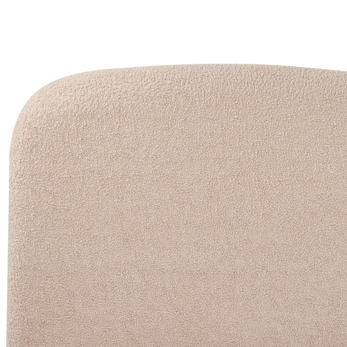 BETT mit Stauraum 160x200 cm Beige Blagnac - Beige, Textil (160/200cm) - Beliani