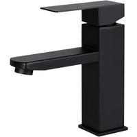 WASCHTISCHARMATUR Nixarn 4.9/17.3/16.2 cm - Schwarz, Metall (4.9/17.3/16.2cm) - ZMH