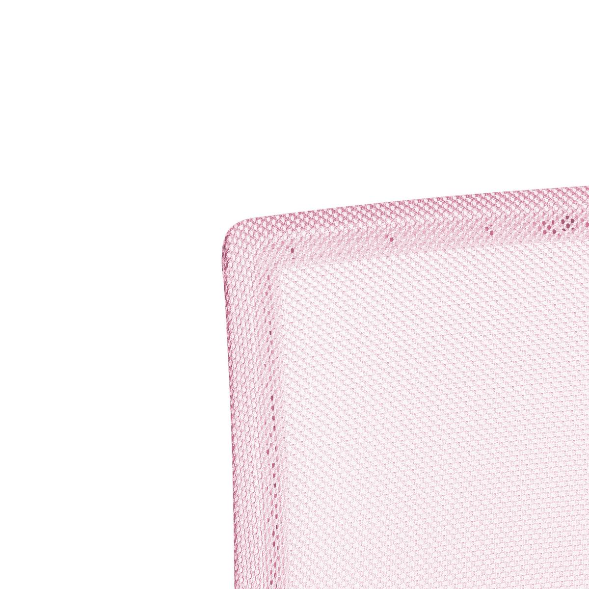 BÜROSTUHL Pastellrosa Ease - Pink, Textil (54/94/54cm) - Beliani
