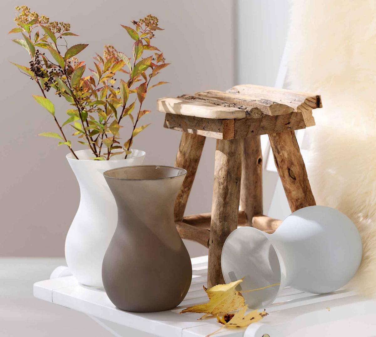 VASE Annalena Braun 18 cm - Braun, Glas (12/18cm) - Ritzenhoff Breker