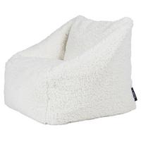 SITZSACK Flauschig für Kinder - Creme, Kunststoff (55/44/55cm) - icon