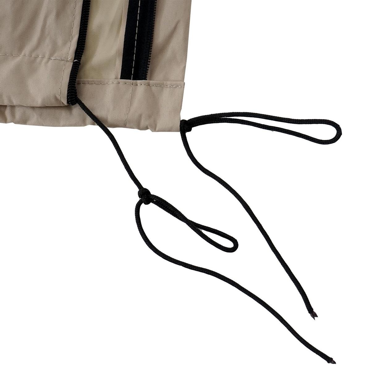 SCHUTZHÜLLE MCW FÜR AMPELSCHIRM BIS 3,5M Cremeweiß - Weiß, Textil (60/265/60cm) - MCW