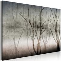 KUNSTDRUCK Grau 60/40 cm - Braun/Grau, Textil (60/40cm) - KUNSTLOFT
