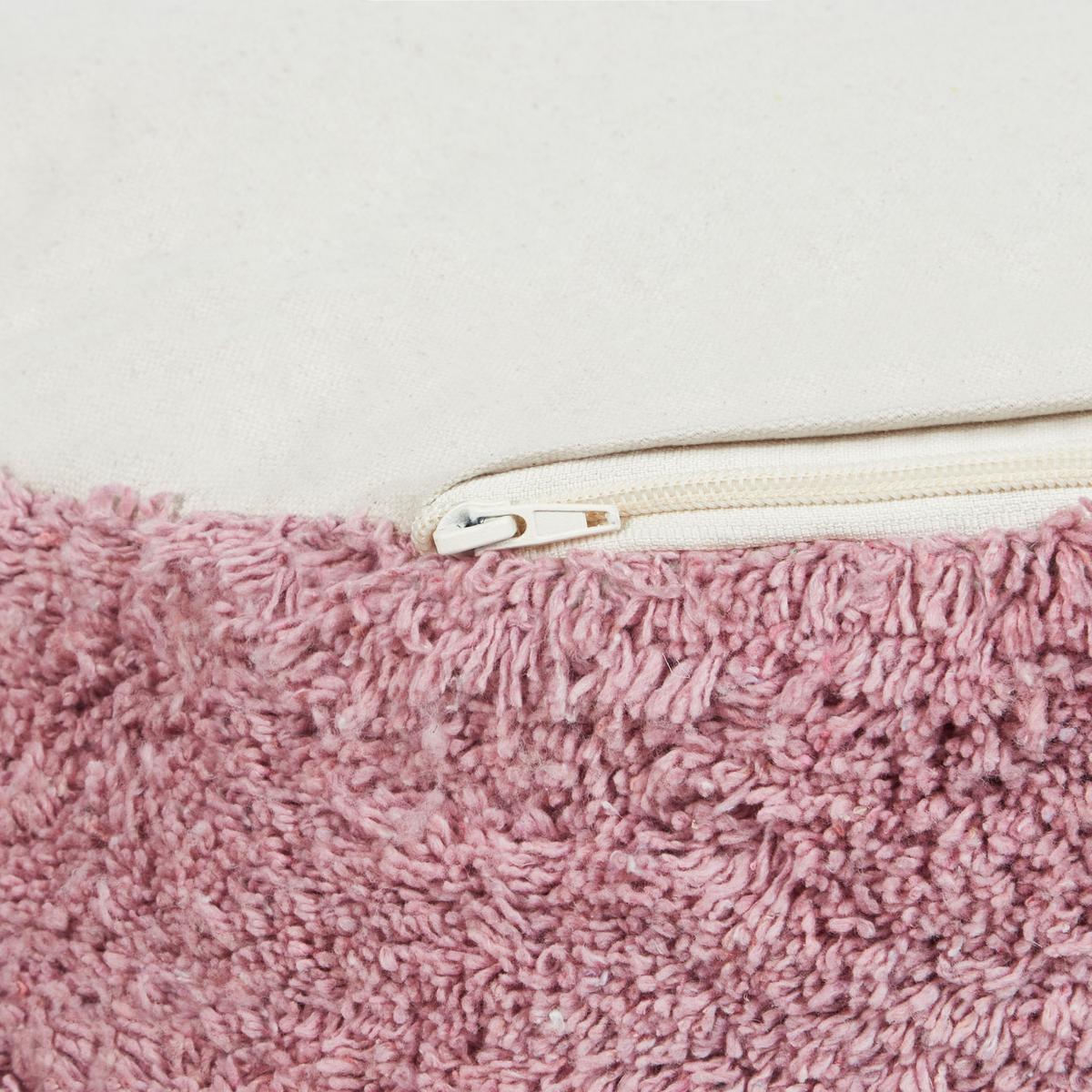POUF Baumwolle Rosa Kandhkot - Pink, Textil (50/35/50cm) - Beliani