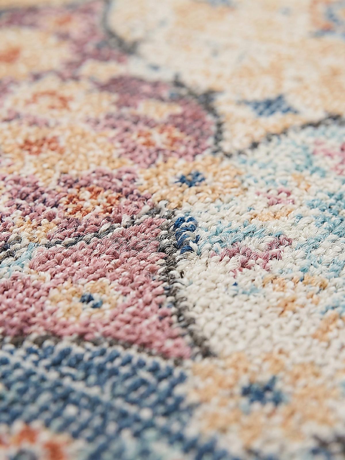 TEPPICH Outdoor Orientalisch LIMMAT Polypropylen Mehrfarbig 140 x 200 cm - Multicolor, Textil (140/200cm) - KADIMA DESIGN