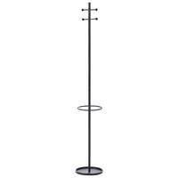 GARDEROBENSTÄNDER Schwarz Gillam - Schwarz, Metall (30/180/30cm) - Beliani