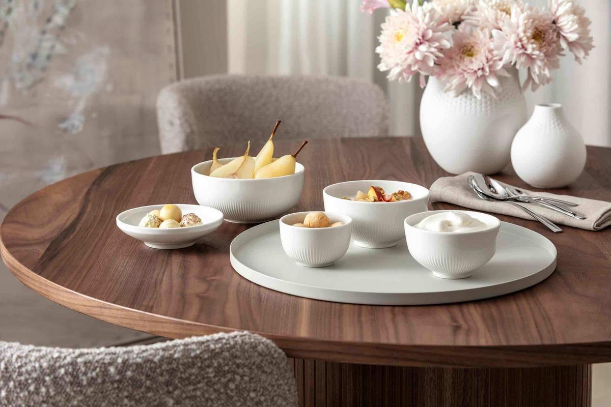 SNACKSCHALEN Afina weiß ø 10,7 cm 4er Set - Weiß, Keramik (10.7cm) - Villeroy & Boch