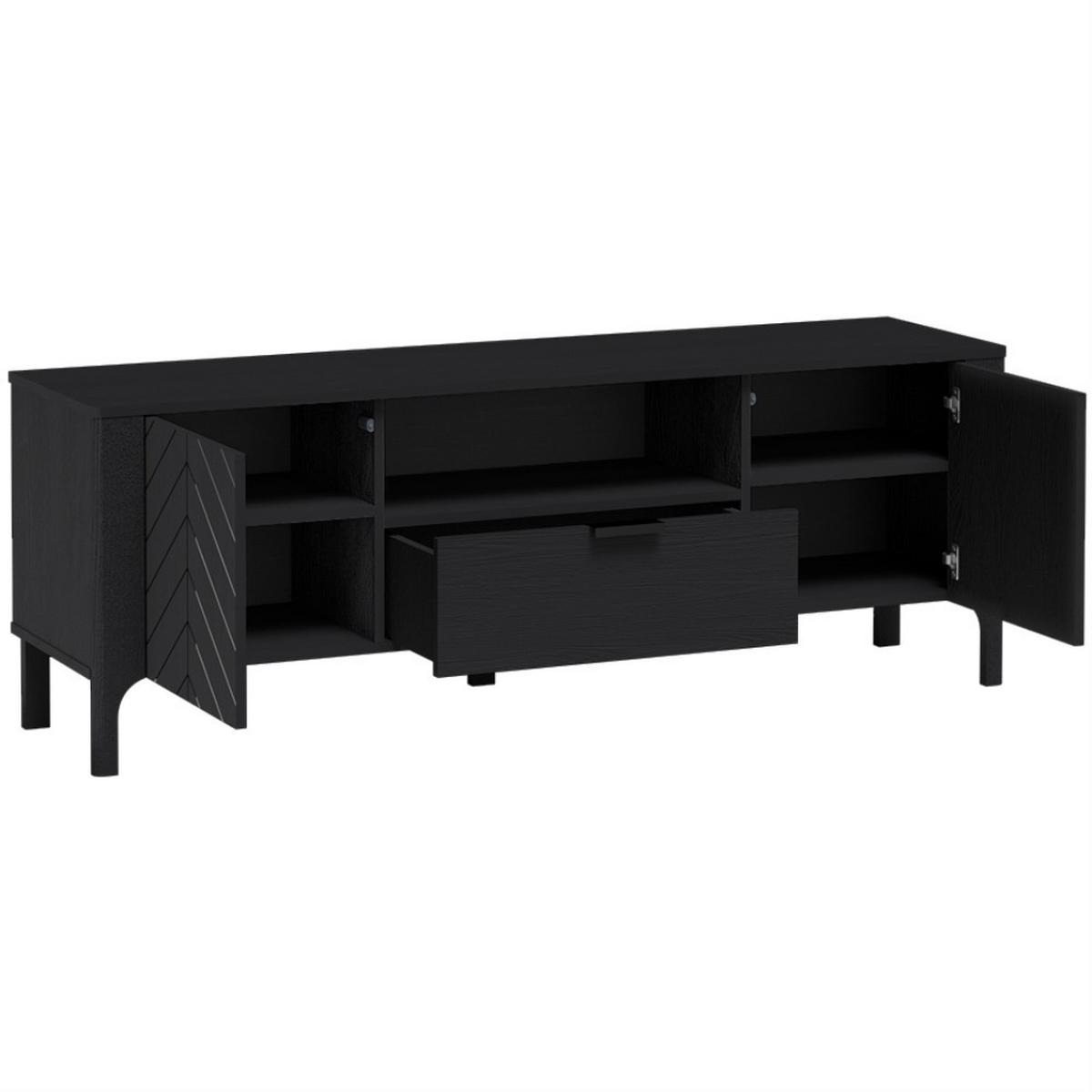 LOWBOARD Lume mit Schublade und Türen, 160 cm, kaschmir - Kaschmir, Holzwerkstoff (160/57/40.5cm) - Beautysofa