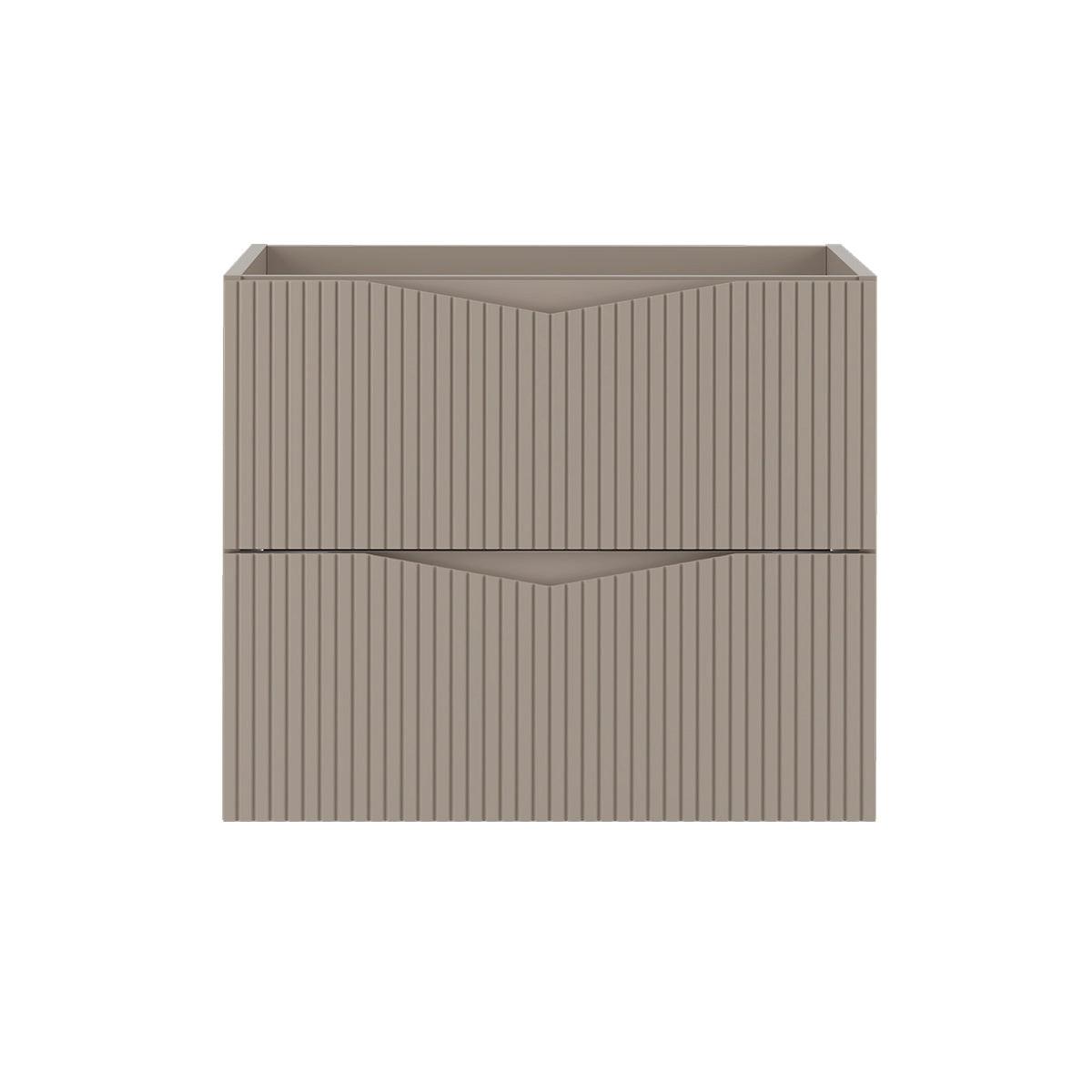 WASCHTISCHUNTERSCHRANK 60cm Tao Kaschmir - Beige, Holzwerkstoff (60/50/46.5cm) - Petits-meubles