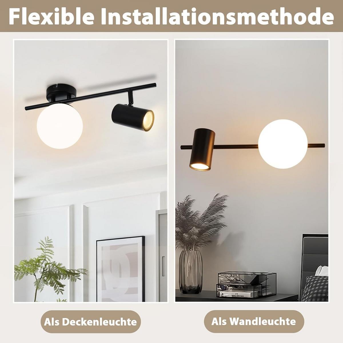 STRAHLER Qyxzork 40/9/18 cm - Schwarz, Metall (40/9/18cm) - ZMH