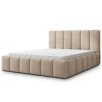 POLSTERBETT RANIS 180x200 cm mit Bettkästen - Beige - Beige, Holz/Textil (180/200cm) - MASSENO