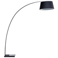 STEHLAMPE Benue 50/160/188 cm - Schwarz, Metall (50/160/188cm) - Beliani