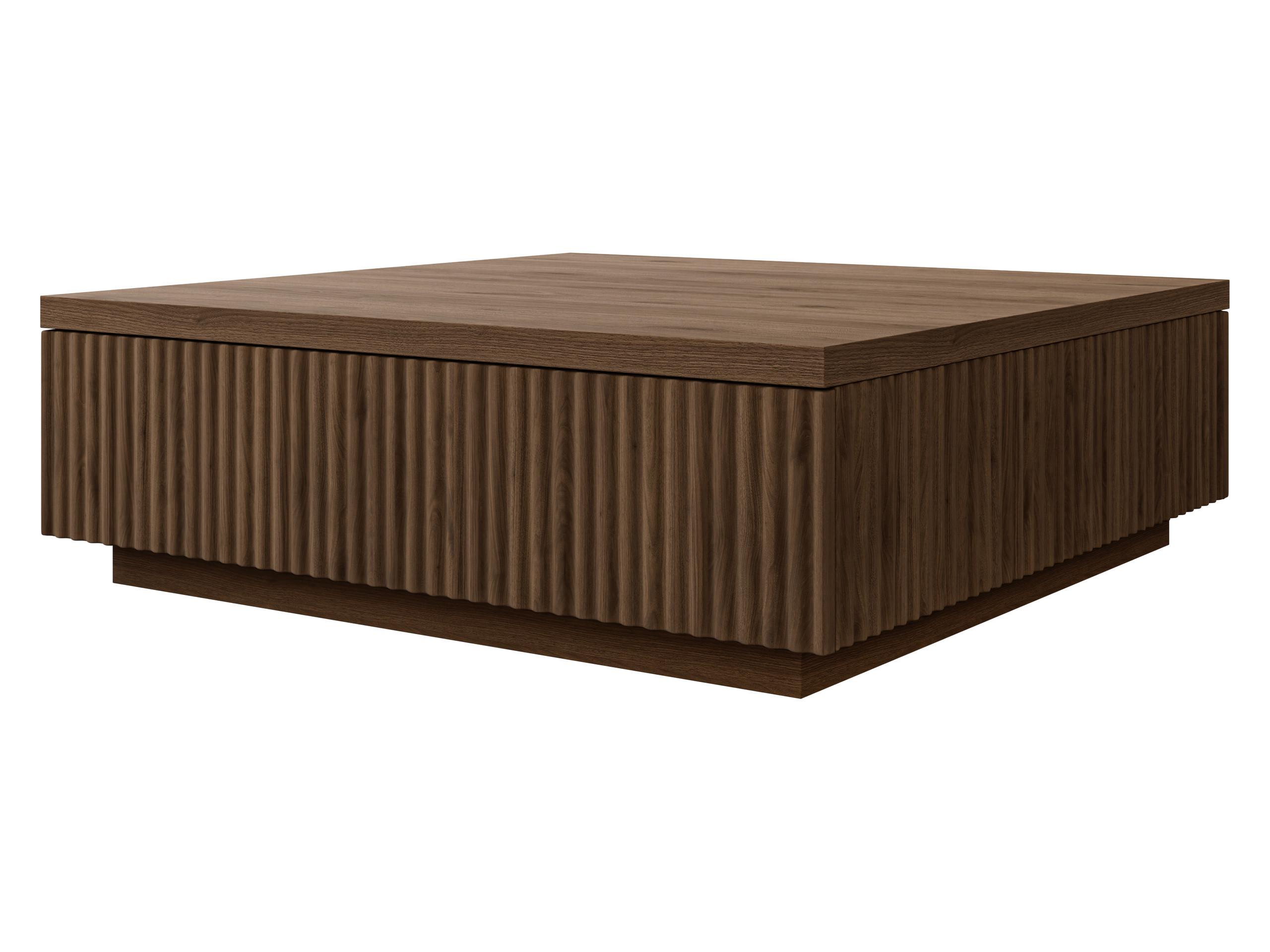 COUCHTISCH Locta - Nussbaumfarben, Holzwerkstoff (81/80/26cm) - MIRJAN24