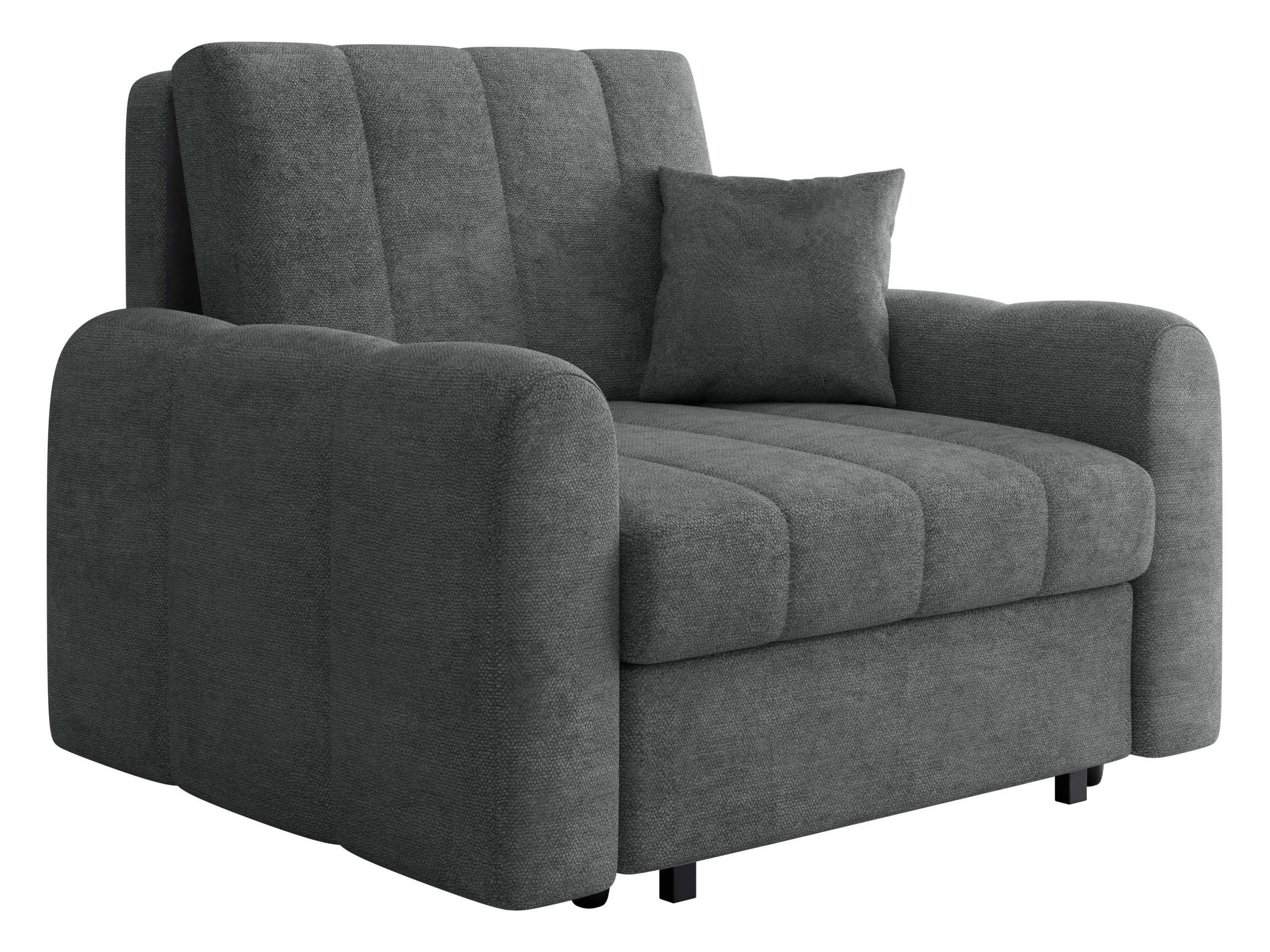 SCHLAFSESSEL Viva Moon I - Schwarz/Grau, Holz/Metall (118/85/98cm) - MIRJAN24