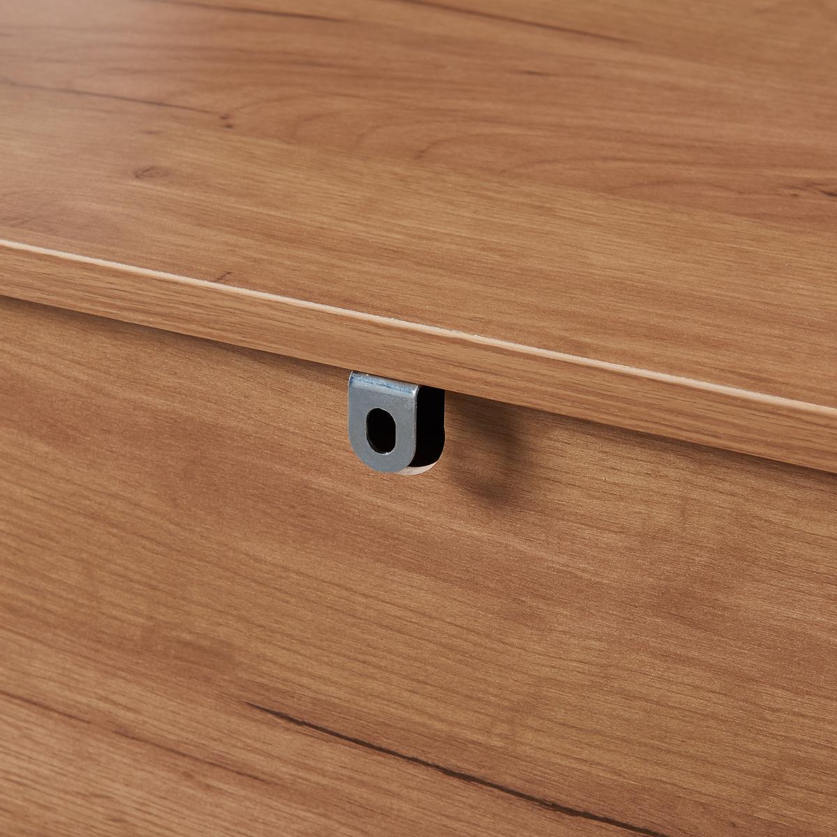 KOMMODE Varkaus - Eichefarben, Holzwerkstoff (70/90/40cm) - [en.casa]