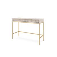 KONSOLENTISCH STELLARE 104/78/50 cm mit Schubladen, Kaschmir - Kaschmir, Holzwerkstoff (50/104/78cm) - MASSENO