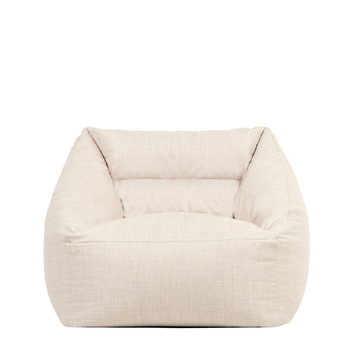 SITZSACK Outdoor-Sessel Natalia - Beige, Textil (97/35/84cm) - icon