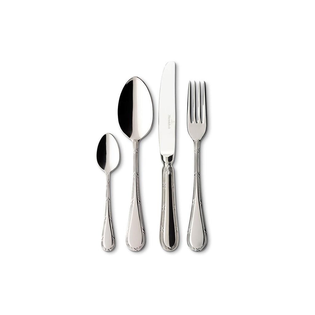 TAFELBESTECK Septfontaines silber 24-tlg. - Silberfarben, Metall - Villeroy & Boch
