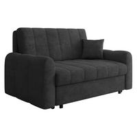 SCHLAFSOFA Viva Moon III - Anthrazit/Schwarz, Holz/Metall (168/85/98cm) - MIRJAN24