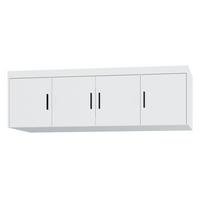 AUFSATZSCHRANK Storicos Weiß 176,3/55,5/53 cm - 4T Modern - Weiß, Holzwerkstoff/Kunststoff (176.3/55/53cm) - AX Living