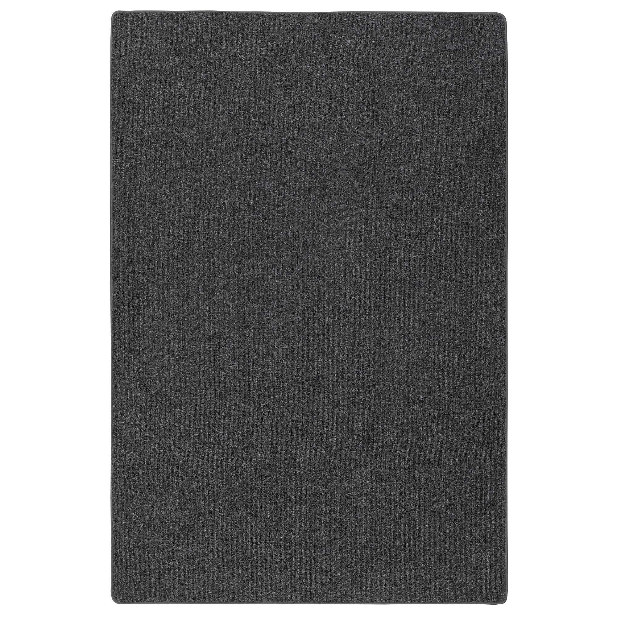 FEINSCHLINGEN VELOUR TEPPICH STRONG - Schwarz/Grau, Textil (160/240cm) - Snapstyle