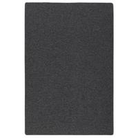 FEINSCHLINGEN VELOUR TEPPICH STRONG - Schwarz/Grau, Textil (133/133cm) - Snapstyle