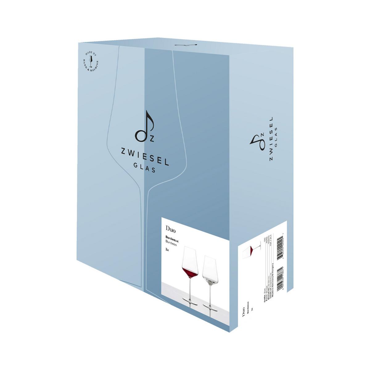 BORDEAUX ROTWEINGLÄSER Duo transparent 729 ml 2er Set - Transparent, Glas (0.729L) - Zwiesel Glas
