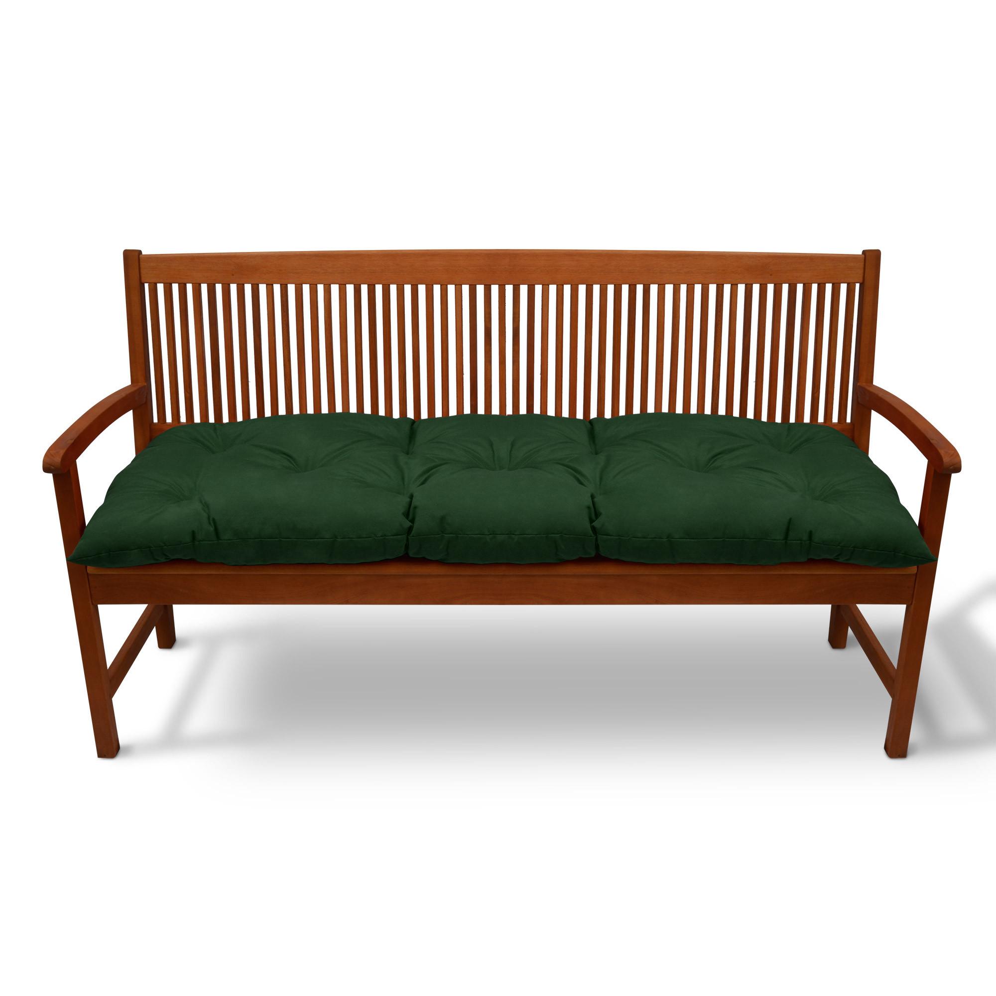 BANKPOLSTER Flair BK 180/50/8cm Dunkelgrün - Dunkelgrün, Textil (50/10/180cm) - Beautissu 