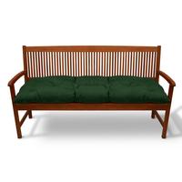 BANKPOLSTER Flair BK 100/50/8cm Dunkelgrün - Dunkelgrün, Textil (50/10/100cm) - Beautissu 