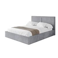 POLSTERBETT mit Bettkasten und Lattenrost, Boxbett ohne Matratze - VANTO 180x200 Hellgrau - Hellgrau, Holzwerkstoff/Textil (180/200cm) - ALTDECOR