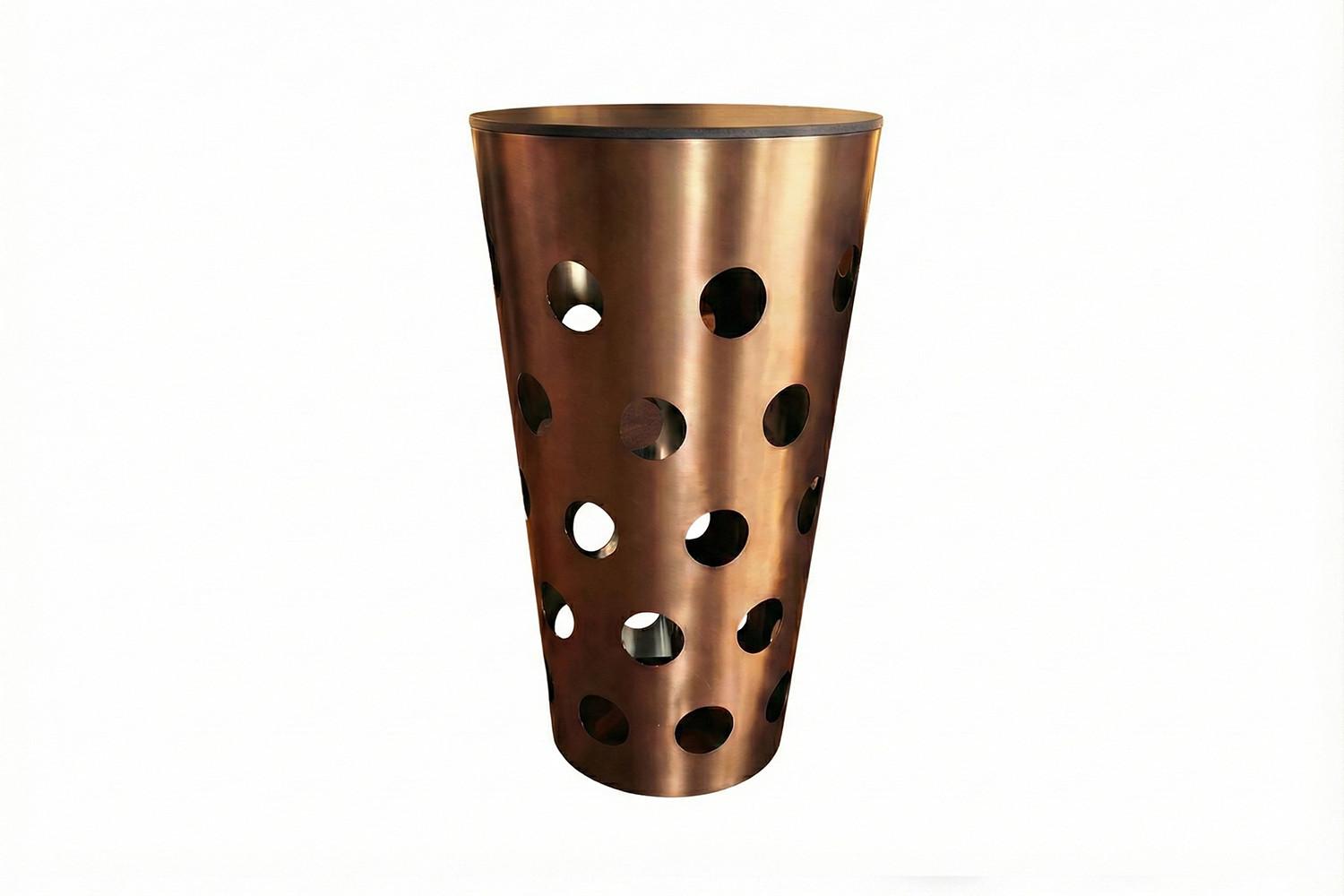 BARTISCH VINO Rosé Metall - Roségold/Rosa, Metall (65/65/111cm) - KAWOLA