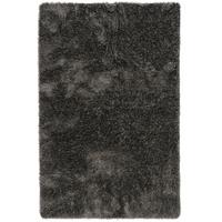 HOCHFLOR SHAGGY TEPPICH LUXUS EMOTION MIX - Anthrazit, Textil (160/160cm) - Snapstyle