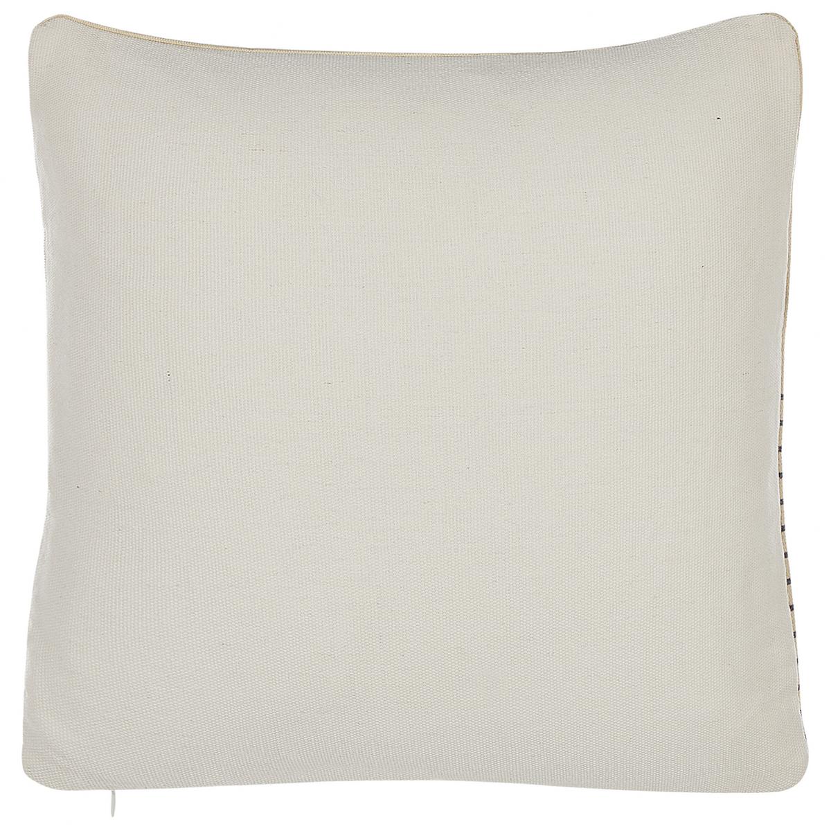 DEKOKISSEN 2er-Set Beige 45/45 cm Moonflower - Beige, Textil (45/45cm) - Beliani