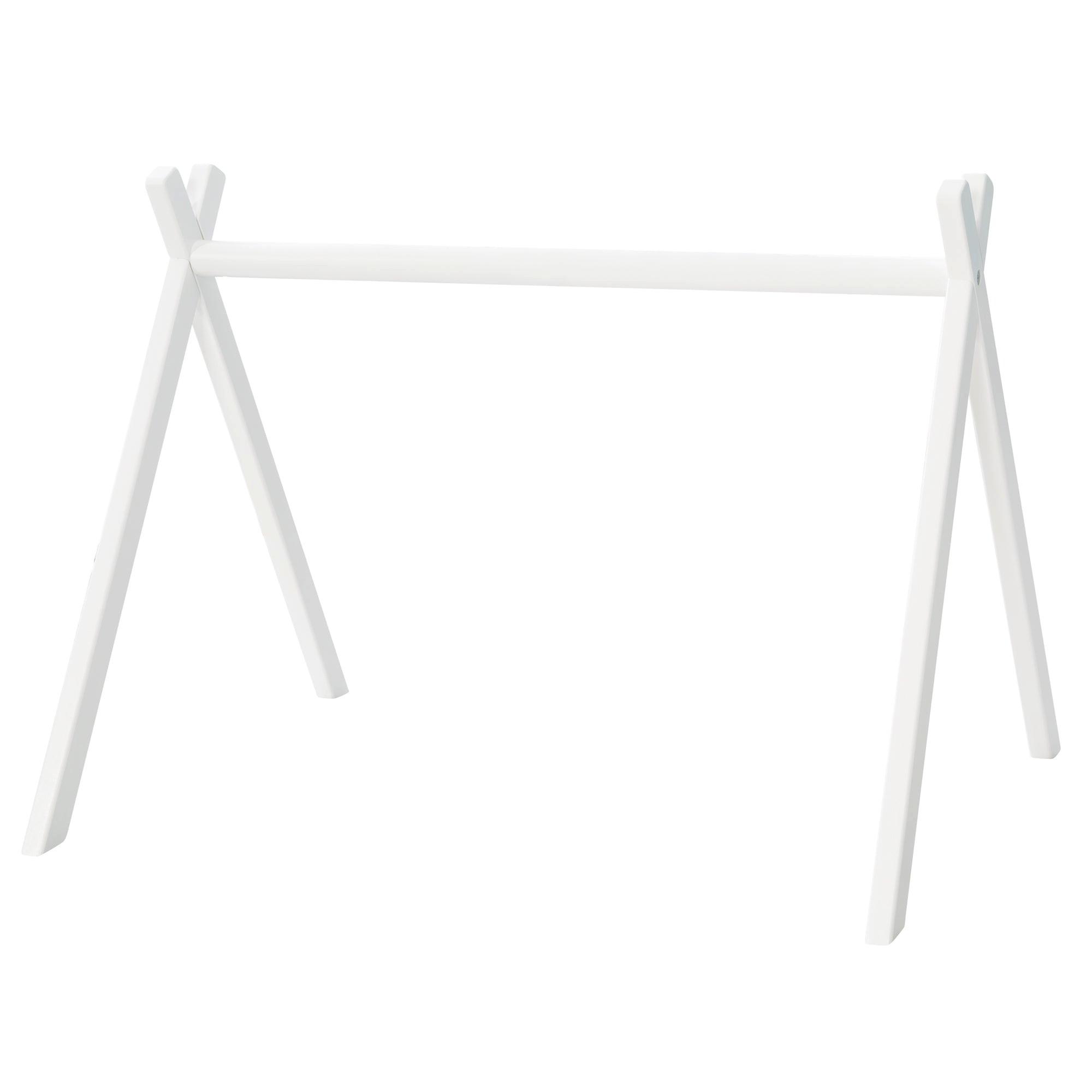 SPIELTRAPEZ - Weiß, Holz (70/52/50.5cm) - Roba