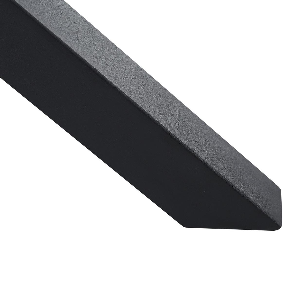 GARTENTISCH Grau Maletto - Grau, Glas (120/120/75.5cm) - Beliani