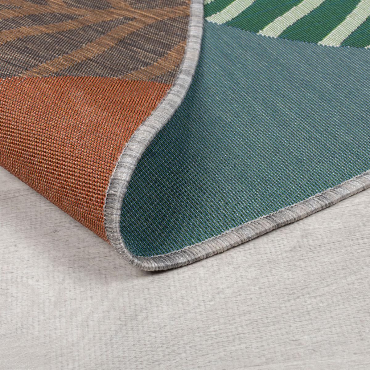 TEPPICH Outdoor Tier-Design, Giraffe, kindgerecht YEALM VINCE - Grün, Textil (160/160cm) - KADIMA DESIGN