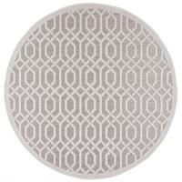 OUTDOORTEPPICH Waschbar STOUR, geometrisch, Grau-Beige, Ø 160 cm - Beige, Textil (160/160cm) - KADIMA DESIGN