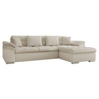 ECKSOFA Diana Premium, Seite: Rechts - Beige, Holz/Textil (280/160cm) - MIRJAN24