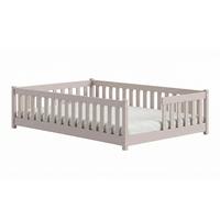 BETT 140/200 Théa Kaschmir - Beige, Holz (140/200cm) - Petits-meubles