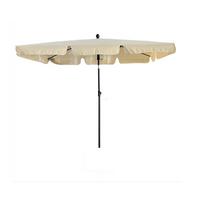 GARTENSCHIRM Beige 125/235/200 - Beige, Textil/Metall (123/200cm) - RAUMHIRSCH FURNITURE