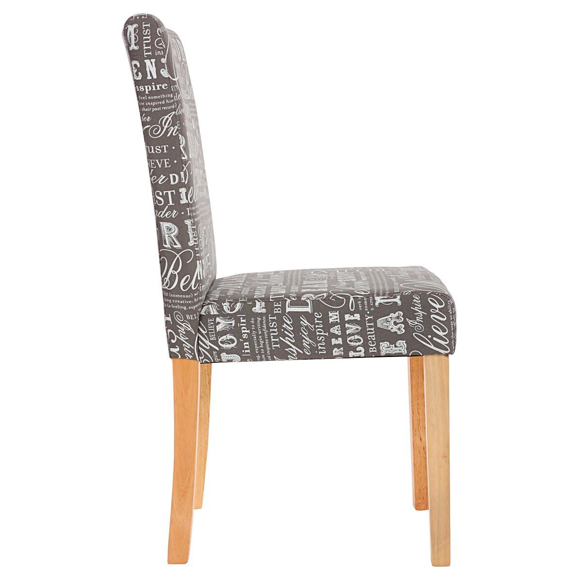ESSZIMMERSTUHL Grau, Weiß 2er-Set - Weiß/Grau, Textil (43/90/56cm) - MCW