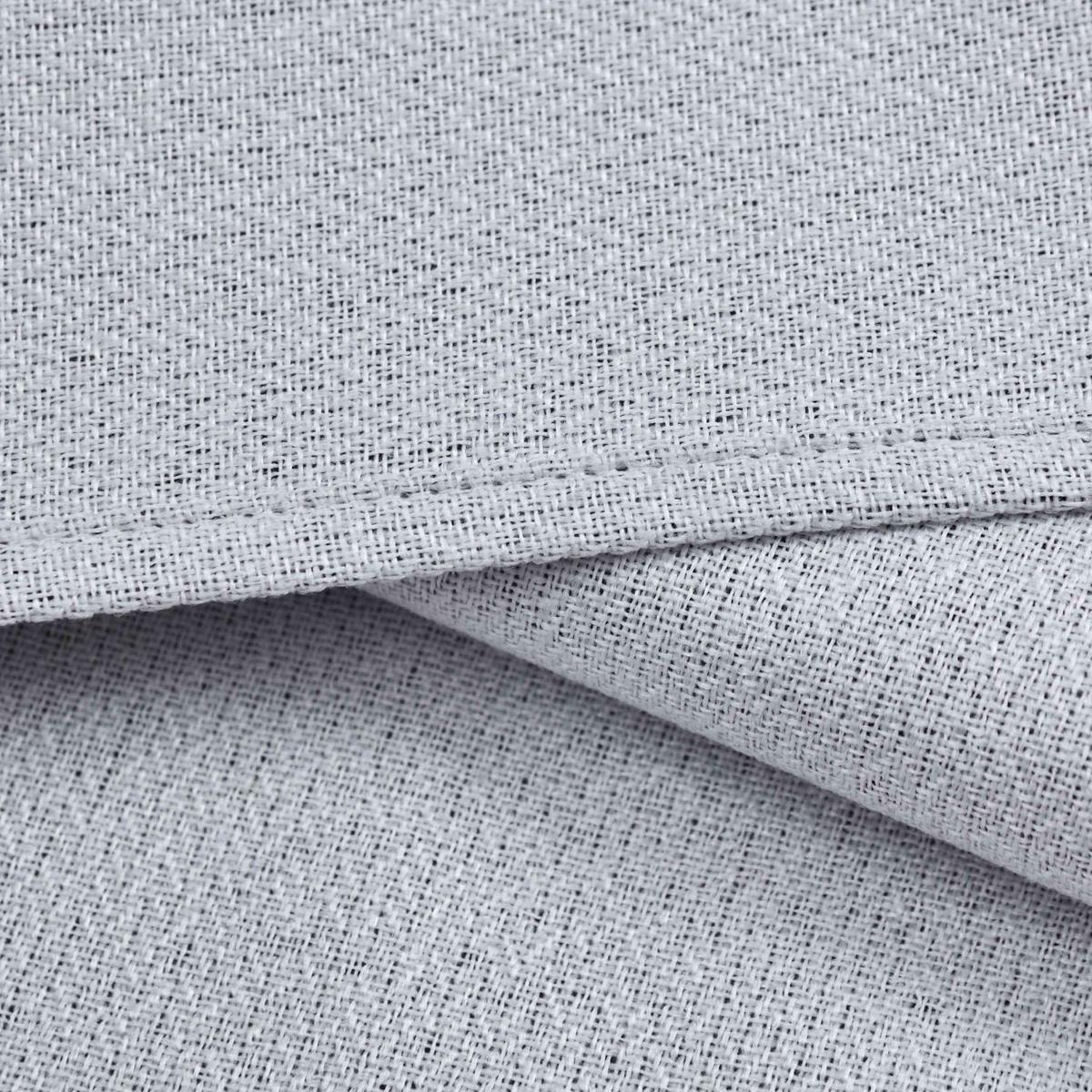 SCHIEBEVORHANG 2ER SET »München Dark« HxB 245x60 cm Stein - Hellgrau, Textil (60/245cm) - Gardinenbox