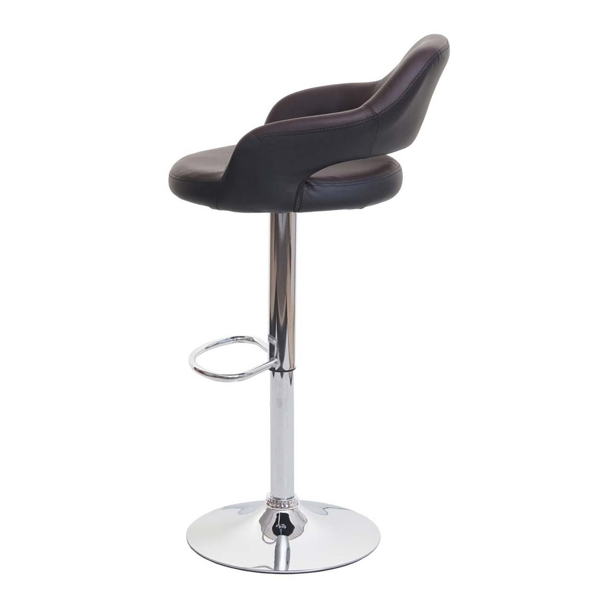 BARHOCKER Braun, Schwarz - Schwarz/Braun, Textil (51/105/55cm) - MCW
