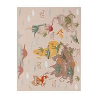 KINDERTEPPICH Dino Beige 120 x 160 cm - Beige, Kunststoff (120/160cm) - TT Home
