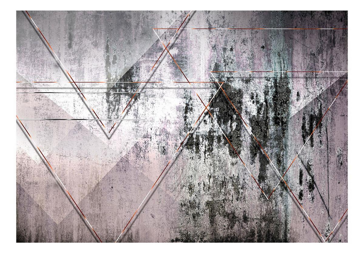 SELBSTKLEBENDE FOTOTAPETE 196/140 cm - Pink/Grau, Kunststoff/Textil (196/1cm) - KUNSTLOFT