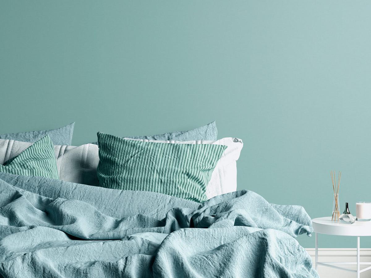 VLIESTAPETE Türkis 53/1005 cm - Türkis, Textil (53/1cm) - KUNSTLOFT