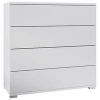 KOMMODE Pavos Weiß matt - Weiß, Holzwerkstoff (76/76/35cm) - Vladon