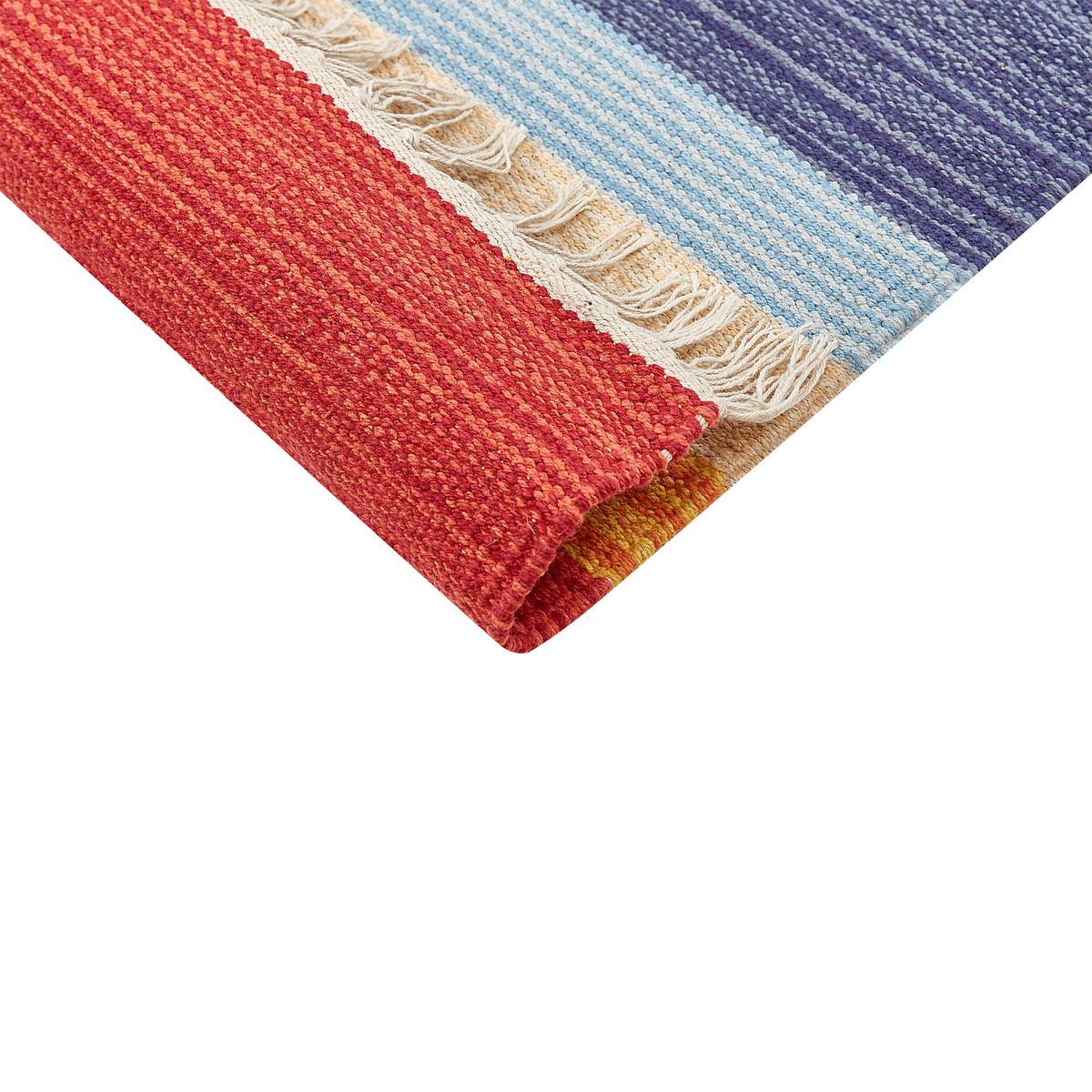 KELIM-TEPPICH Kamaris 150/80 cm - Multicolor, Textil (80/150cm) - Beliani