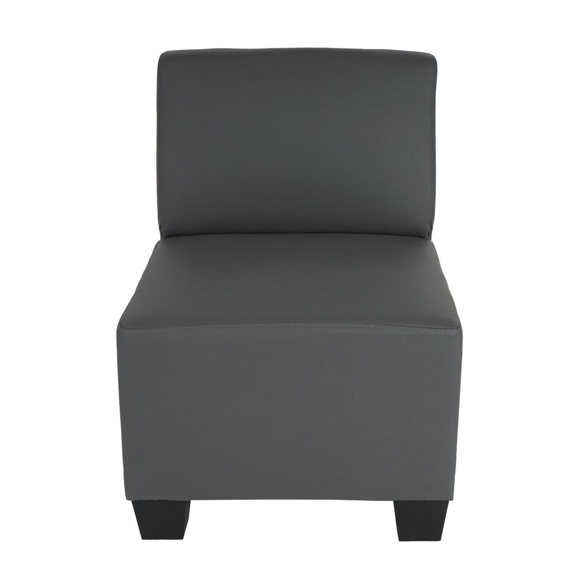 4-SITZER SOFA Grau - Dunkelgrau/Grau, Textil (250/76/72cm) - MCW