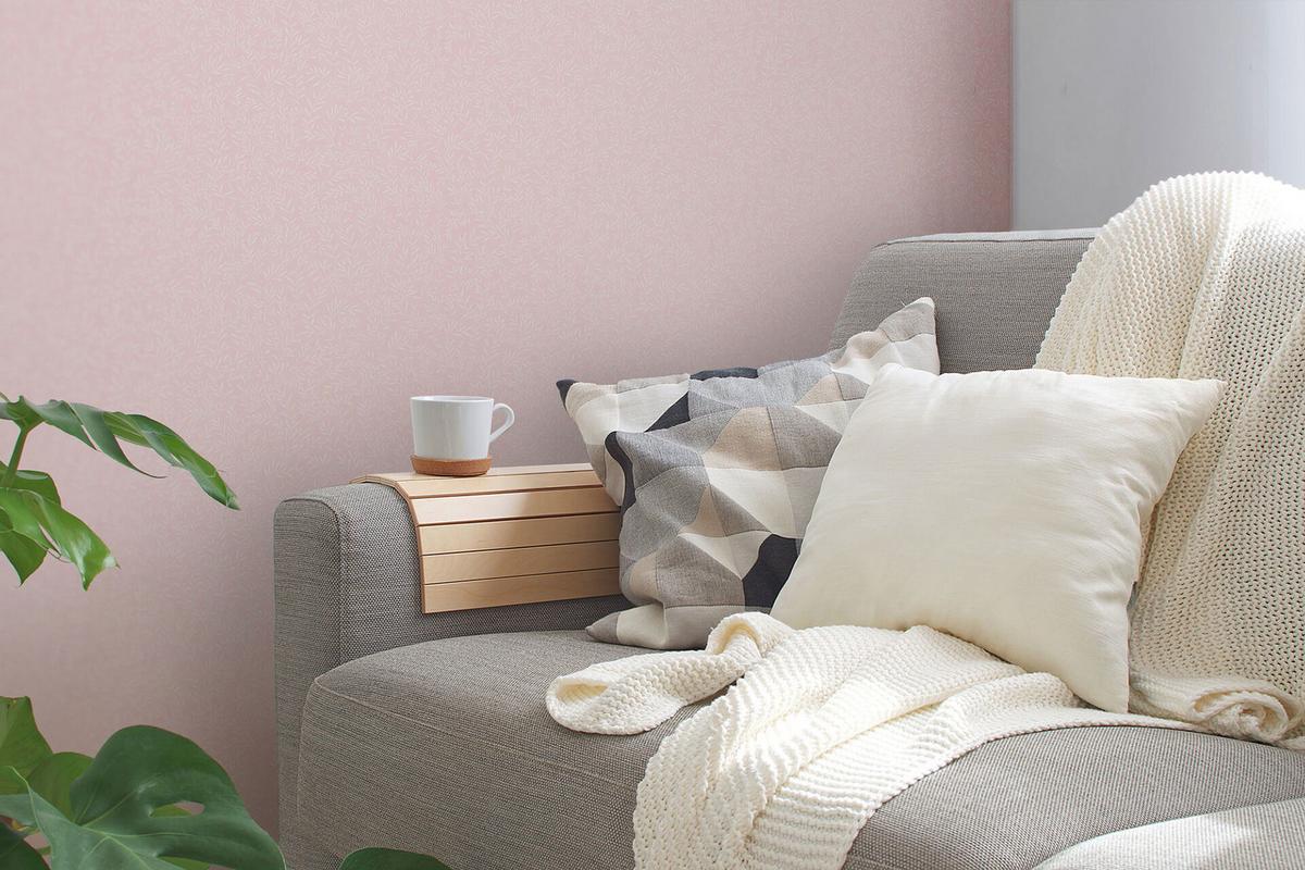 VLIESTAPETE Rosa 53/1005 cm - Pink, Kunststoff/Textil (53/1cm) - KUNSTLOFT